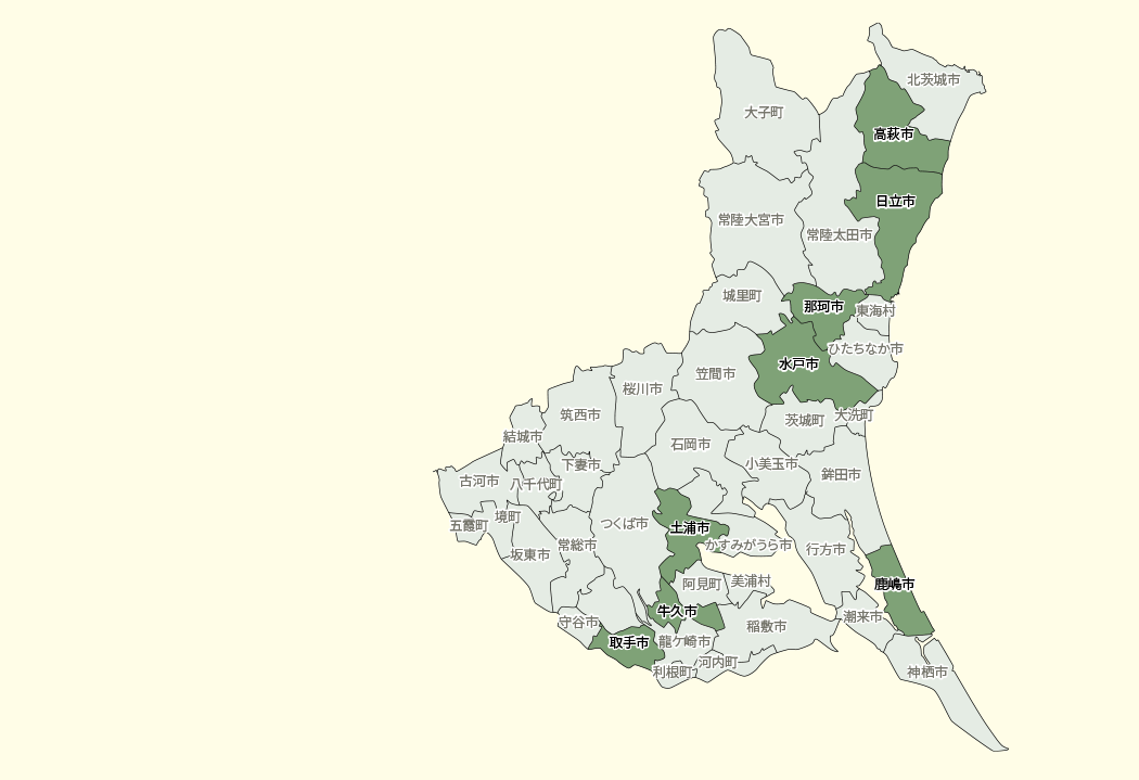 茨城県MAP