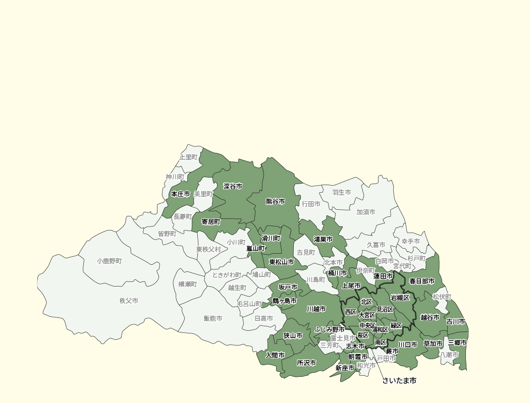 埼玉県MAP