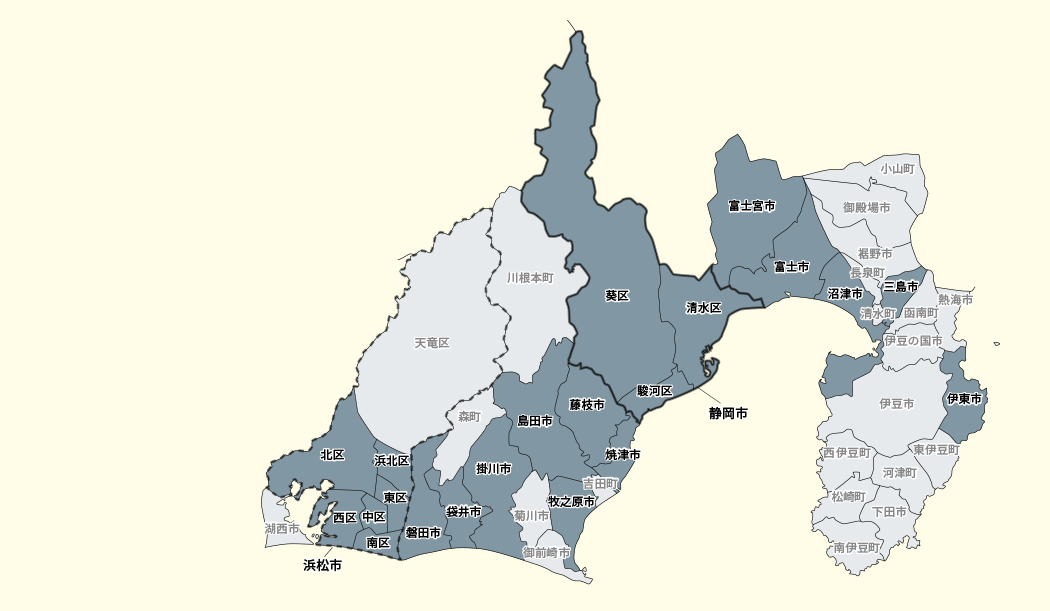 静岡県MAP
