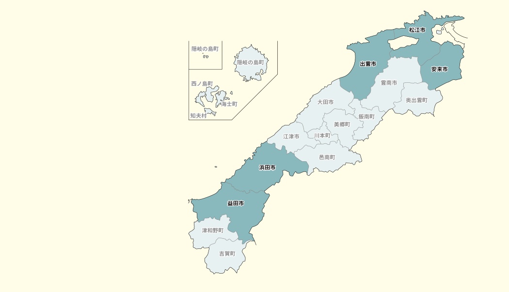 島根県MAP