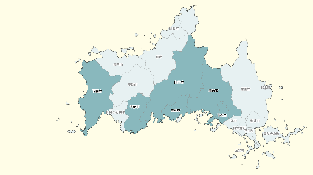 山口県MAP