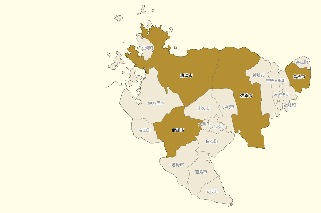 佐賀県MAP