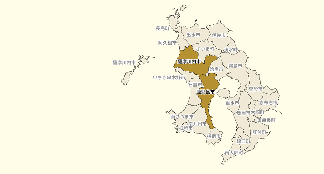 鹿児島県MAP