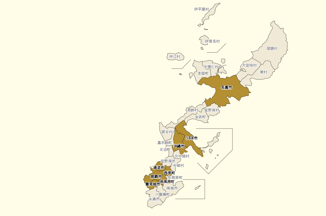 沖縄県MAP